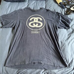 Stussy N4 1980 Men's Navy T-Shirt